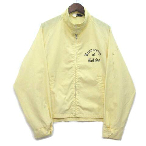 【中古】チャンピオン CHAMPION 刺繍ランタグ トレド大学 スイングトップ ハリントンジャケット カレッジロゴ TALON 70s ヴィンテージ メンズ 【ベクトル 古着】 260510|古着 買取&販売 ベクトルイズム