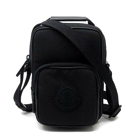 【中古】モンク軌跡 MONCLER ミニ ショルダーバッグ はりつけ台上半身 天然ゴムロゴタイプ YEHOR CROSSBODY 2023AW 黒いこと 黒 ☆AA★ メンズ レディース 【ベクター 古着】 260520