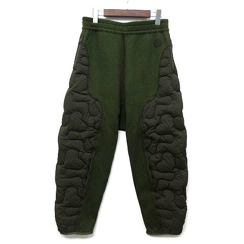 【中古】モンク線路 MONCLER GENIUS × サレヘベンバリー SALEHE BEMBURY 落ちこむ プルオーバー エテ公エル ズボン下 2023AW カーキ XS I209D8H00001 メンズ 【ベクター 古着】 260524