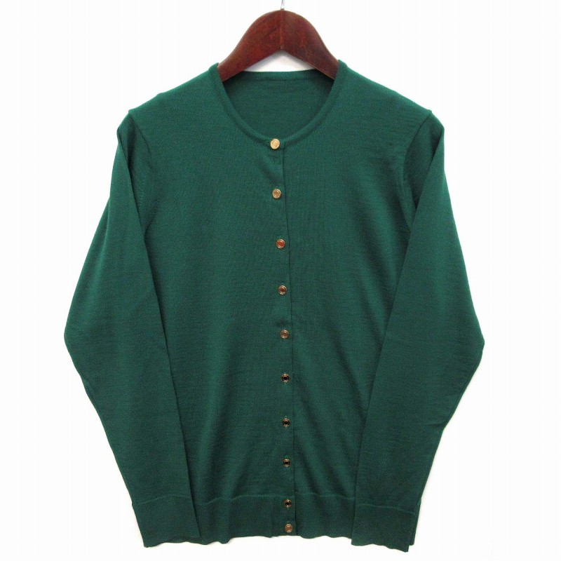 【中古】ムーサ MUSE DEUXIEMECLASSE 羊毛 御機嫌ゲージ 労働者の一団のど首 ジレー 長袖 編み物 緑であること 36 21080500401030 美品 レディース 【ベクター 古着】 260529