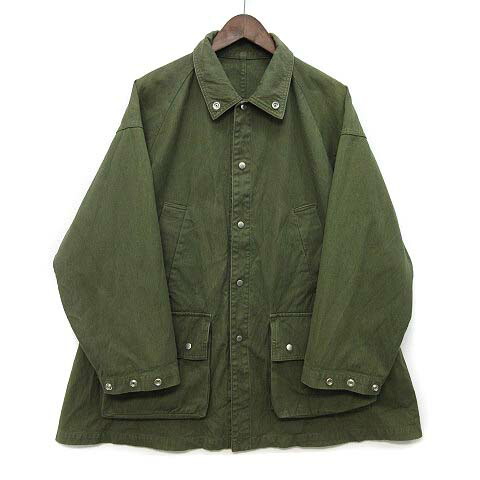 【中古】ザシンゾーン THE SHINZONE ダックコート A生産ライン ミリタリー 上衣 カーキ緑であること 34 25SMSC002 レディース 【ベクター 古着】 260603
