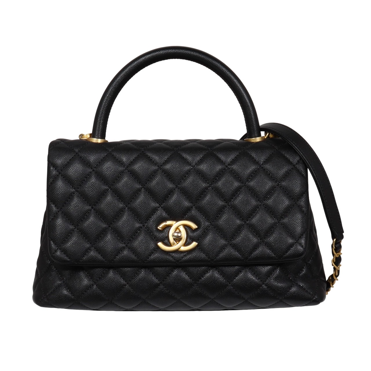 CHANEL ハンドバッグ マトラッセ ココマーク ココハンドル 2way シャネル ハンドバッグ マトラッセ ココマーク ココハンドル XS