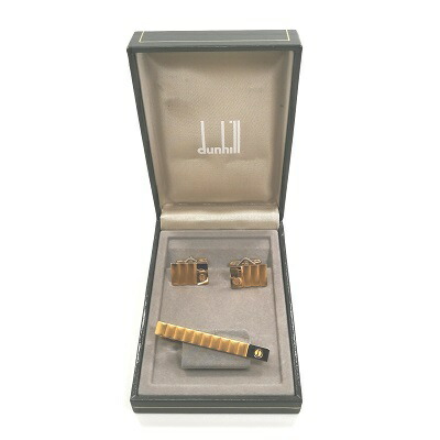 楽天市場】ダンヒル dunhill ネクタイピン カフス セット シルバー