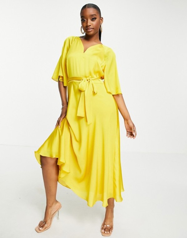 楽天市場 テッドベーカー レディース ワンピース トップス Ted Baker Hariiet Maxi Dress In Yellow Yellow Revida 楽天市場店