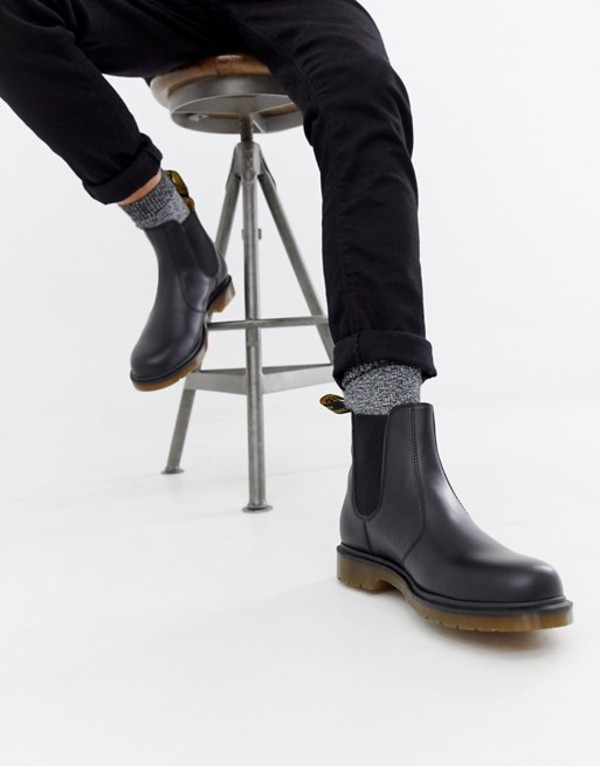 ドクターマーチン メンズ シューズ ブーツ・レインブーツ チェルシーブーツ チェルシー ブーツ Dr Martens 2976 chelsea boots in all Black ブラック 52,800円