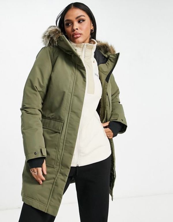 売り切り御免 コロンビア レディース パーカー スウェット アウター Columbia Little Si Insulated Parka Coat In Green Khaki Bai Jisseki Bebakpost Com