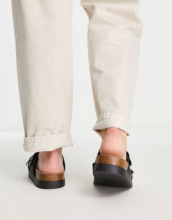 福袋特集 ベルシュカ メンズ サンダル シューズ Bershka Sandals With Straps In Black Black Www Dolphinsafari Gi