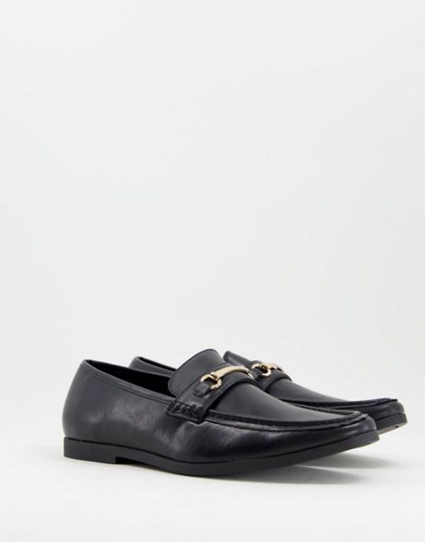 永遠の定番モデル トリュフコレクション メンズ スリッポン ローファー シューズ Truffle Collection snaffle trim  loafers in