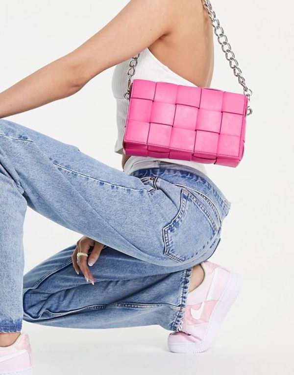 流行に パブリックデザイア レディース ショルダーバッグ バッグ Public Desire The Mayan crossbody bag in  pink quilt Pink learnarabicmusic.com