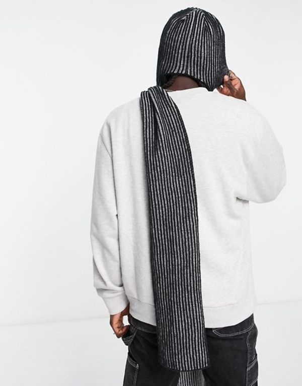 スピード対応 全国送料無料 エイソス メンズ マフラー ストール スカーフ アクセサリー ASOS DESIGN beanie scarf in  multi stripe Multi t2019.mringenuity.net
