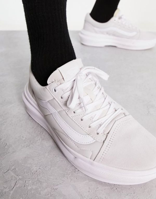 スニーカー 送料無料 バンズ メンズ スニーカー シューズ Vans Old Skool Overt Cc Sneakers In Light Gray Gray Revida 楽天市場店
