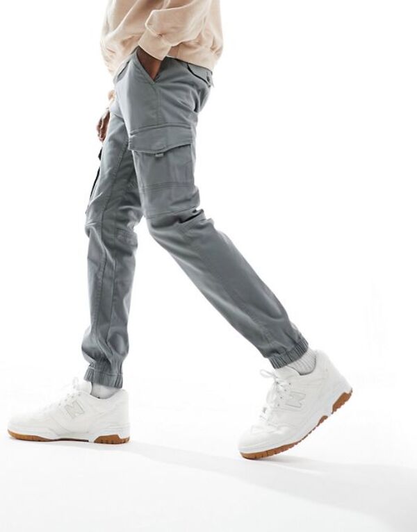 ジャック アンド ジョーンズ メンズ ボトムス カジュアルパンツ カーゴパンツ パンツ Jack & Jones Intelligence cuffed cargo pants Sedona sage セージ