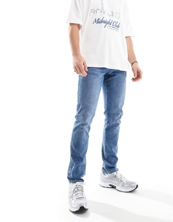 オンリーアンドサンズ メンズ ボトムス ジーンズズボン下 か細い填まる デニム Only \u0026 Sons Loom slim fit jeans インチ mid wash Medium blue denim ジーンズ