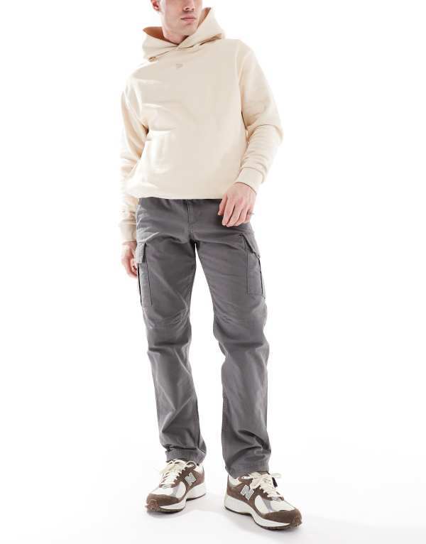 ジャック アンド ジョーンズ メンズ ボトムス カジュアルパンツ カーゴパンツ パンツ Jack & Jones loose fit cargo pants in dark Castlerock グレー 14,336円