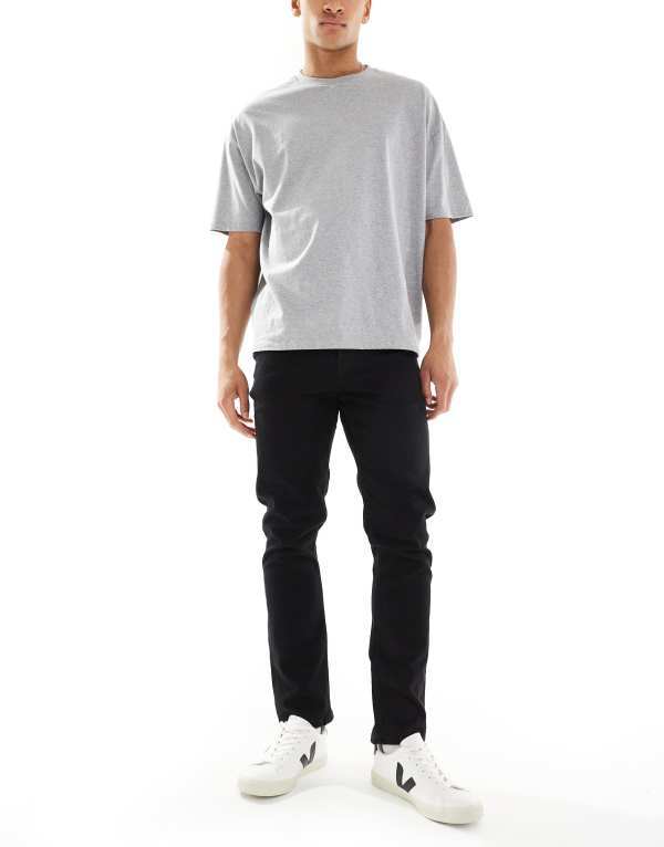 エイソス メンズ ボトムス デニムパンツ ジーンズ ASOS DESIGN stretch slim jeans Black ブラック 11,684円