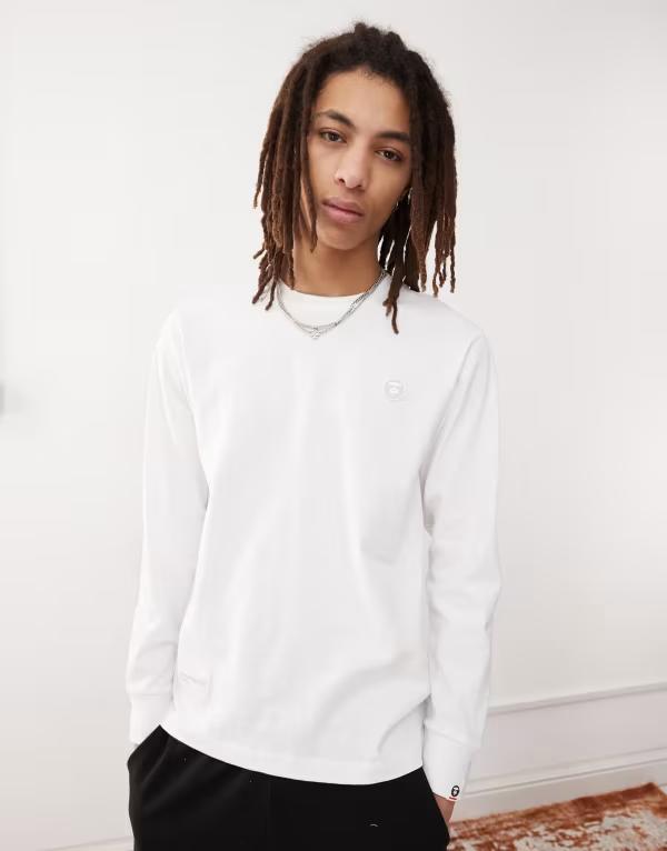 楽天市場】アベイシングエイプ シャーク スリーブ Tシャツ 長袖