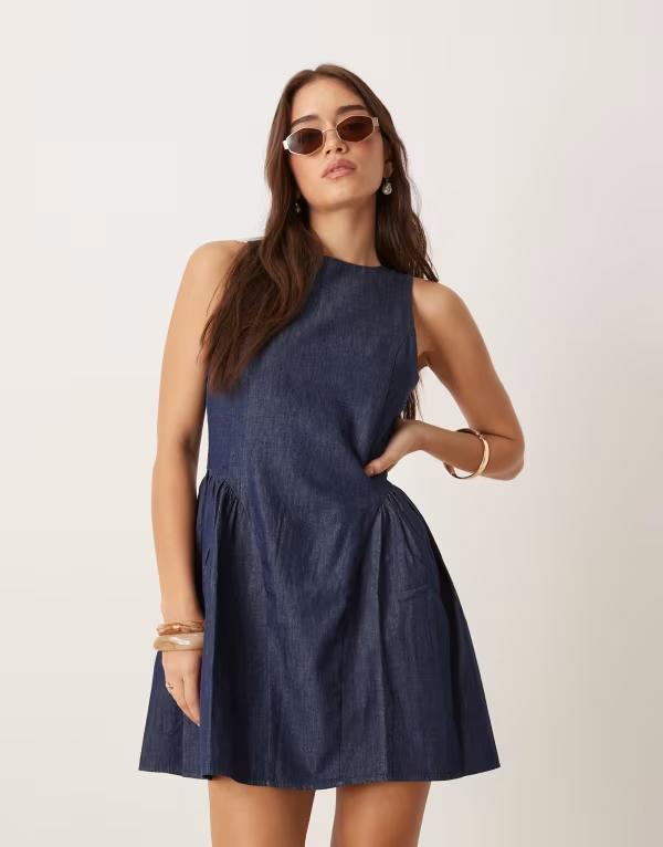 ノーバディーズ チャイルド レディース トップス 衣装 ミニ衣装 ミニ Nobody\u0027s Child Penelope structured mini dress インチ indigo INDIGO インディゴ