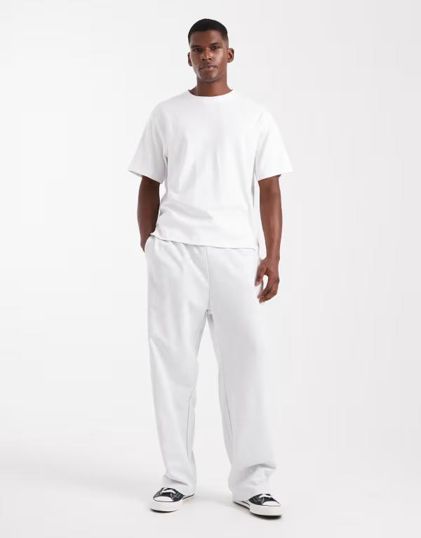 手玉 アンド ジョーンズ メンズ ボトムス 心地よいズボン下 ズボン下 スウェットパンツ Jack \u0026 Jones loose sweatpants インチ light Gray Melange 薄墨色 メンズファッション-ズボン・パンツ