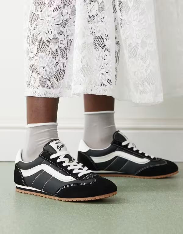 バンズ レディース シューズ スニーカー Vans Super Lowpro sneakers Black ブラック