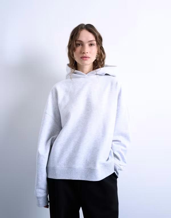とっ始め販売店 レディース アウター パーカー・スウェット パーカー Topshop ultimate hoodie インチ ash Ash gray 薄墨色