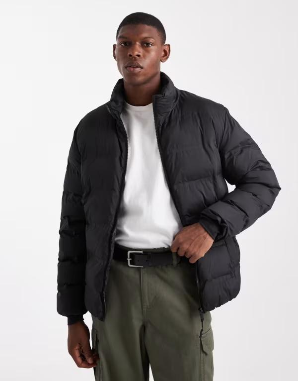 オンリーアンドサンズ メンズ アウター ジャケット・ブルゾン ジャケット ONLY & SONS zip up padded jacket Black ブラック