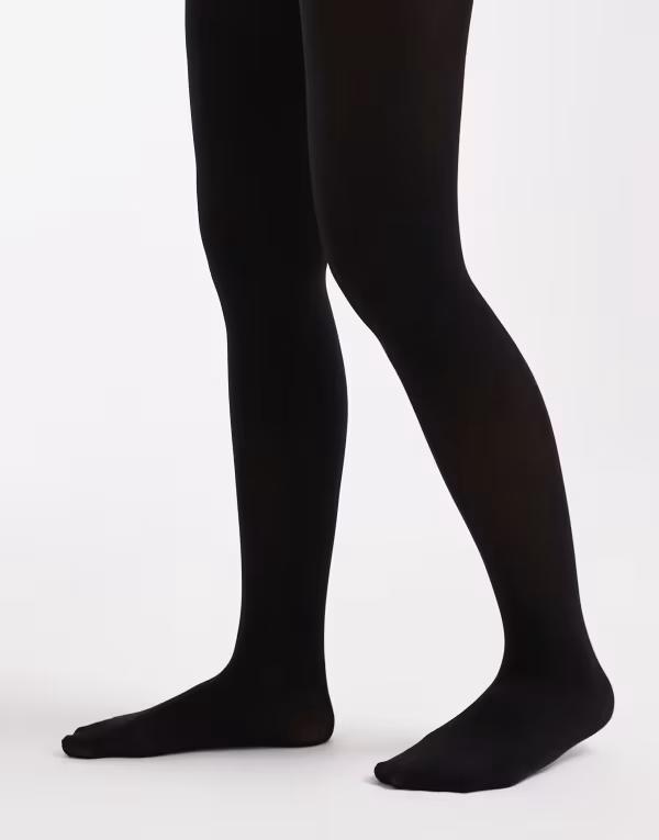 ピーシーズ レディース ボトムス レギンス Pieces 90 denier tights Black 黒いこと