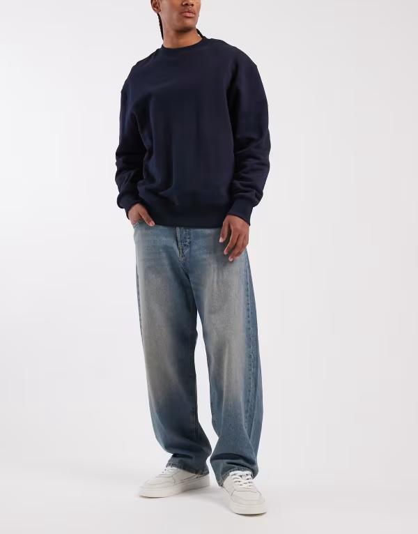ジャック アンド ジョーンズ メンズ ボトムス デニムパンツ ジーンズ Jack & Jones Alex baggy jeans Blue Denim デニム 15,360円