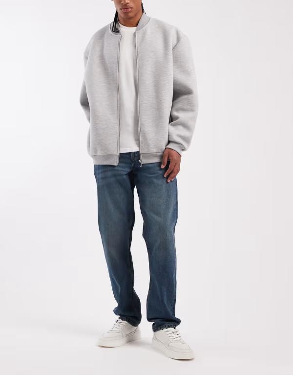 エイソス メンズ ボトムス デニムパンツ ジーンズ ASOS DESIGN slim jeans in dark wash blue with tint Dark wash blue ブルー