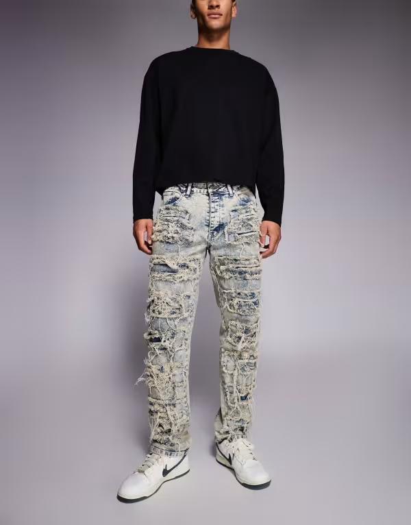 hoddleデニム　激レア　34 HODDLE ブラックデニムパンツ 34 hoddleデニム 激レア 34