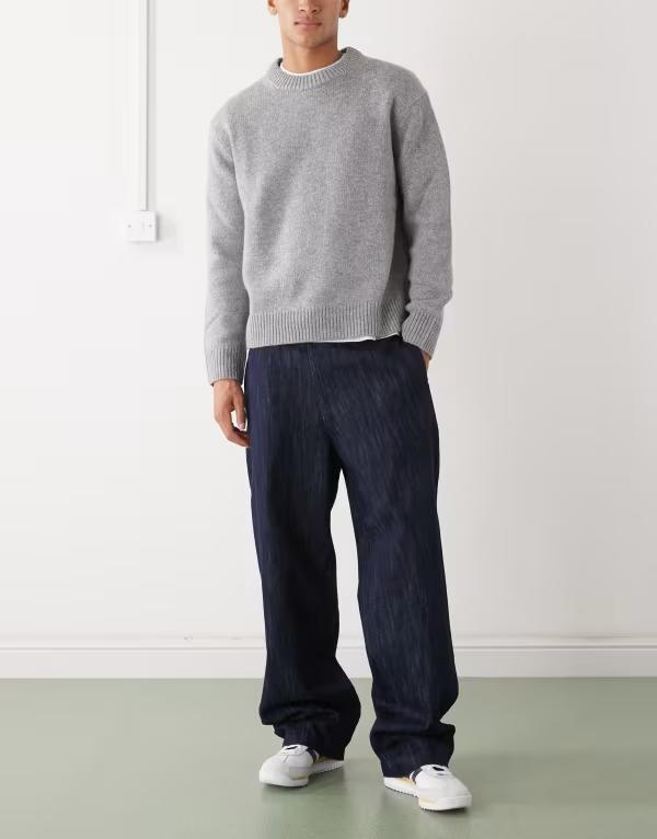 ウィークデイ メンズ ボトムス カジュアルパンツ ジーンズ Weekday chino fit jeans slub rinse wash Blue slub ブルー 15,606円