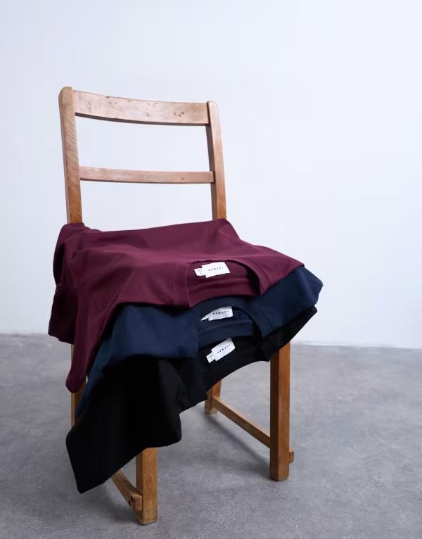 トップマン メンズ トップス Tシャツ Topman 3 pack relaxed t-shirts navy and Multi マルチカラー｜ReVida 店