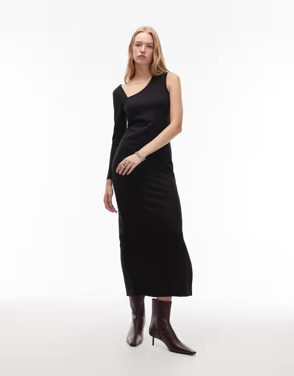 オールセインツ レディース トップス 衣装 カットアウト AllSaints Ari dress with cutout Black 黒いこと