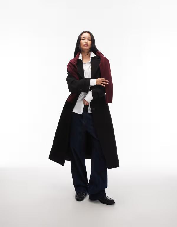 アンドアザーストーリーズ レディース アウター ジャケット・ブルゾン ウール コート & Other Stories belted wool coat Black ブラック｜ReVida 店 52,680円