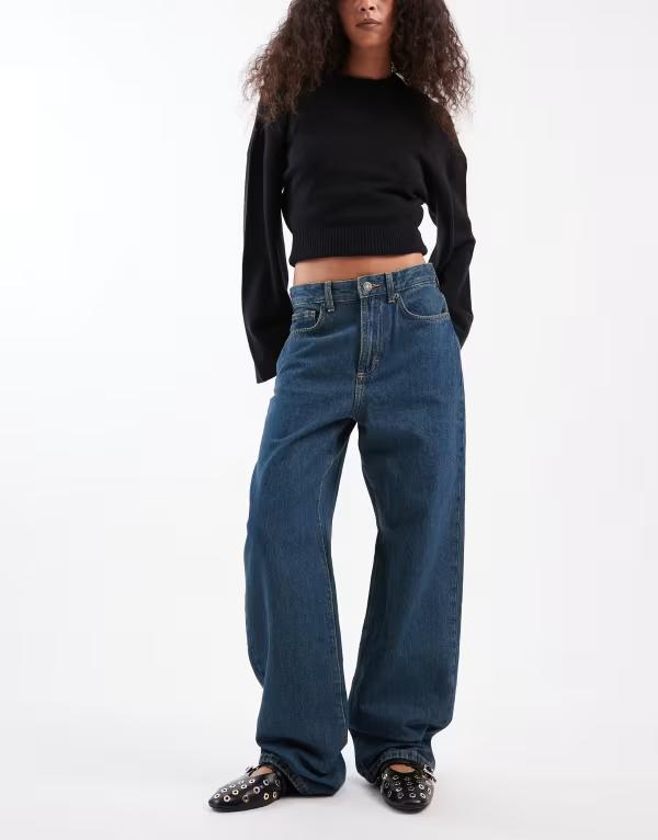 コットンオン レディース ボトムス デニムパンツ ジーンズ Cotton 91 straight jeans BLUE ブルー