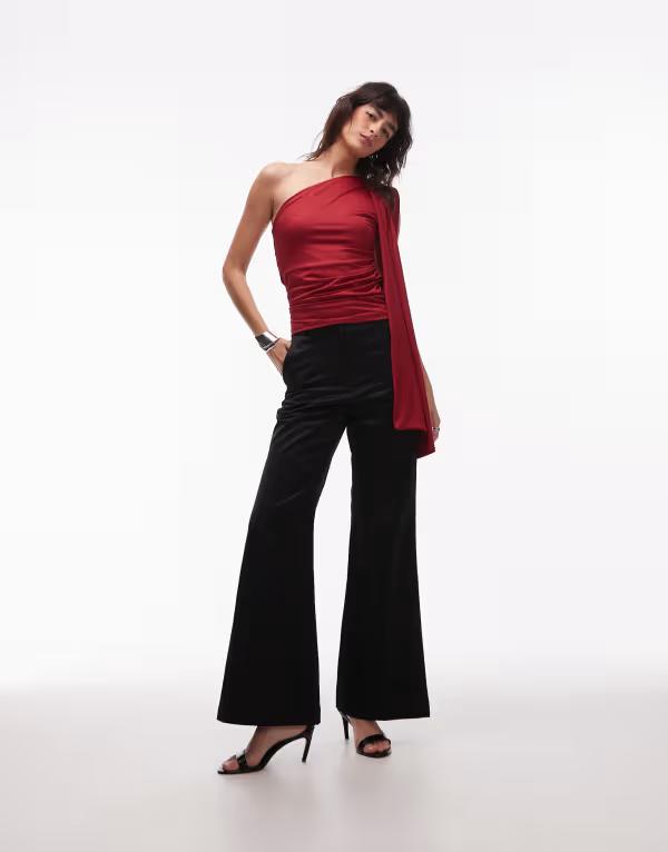 アンドアザーストーリーズ レディース ボトムス カジュアルパンツ & Other Stories tailored flared pants Black ブラック｜ReVida 店 23,288円