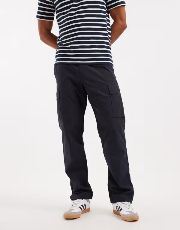 ジャック アンド ジョーンズ メンズ ボトムス カジュアルパンツ カーゴパンツ Jack & Jones loose tech cargo pants Dark Navy ネイビー
