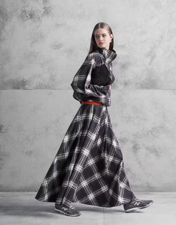 エイソス レディース ボトムスカート プリント ASOS DESIGN circle skirt in plaid print - part of a set Multi マルチカラー