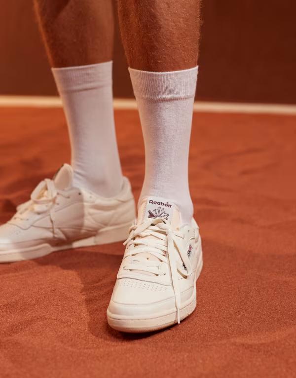 リーボック レディース シューズ スニーカー ヴィンテージ Reebok Club C 85 Vintage sneaker WHITE 白いこと