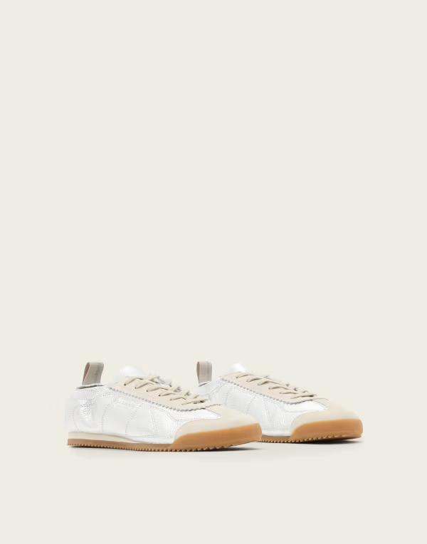 オールセインツ レディース シューズ スニーカー AllSaints Kenny running sneakersILVER シルバー