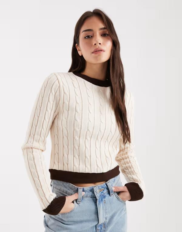 ミスセルフフリッジ レディース アウター ニット・セーター Misselfridge bow back detail knit sweater PINK ピンク