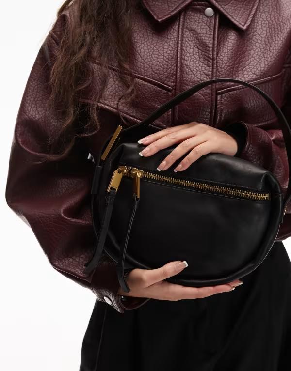 オールセインツ レディース バッグ ミニ AllSaints noemie mini grabag black ブラック