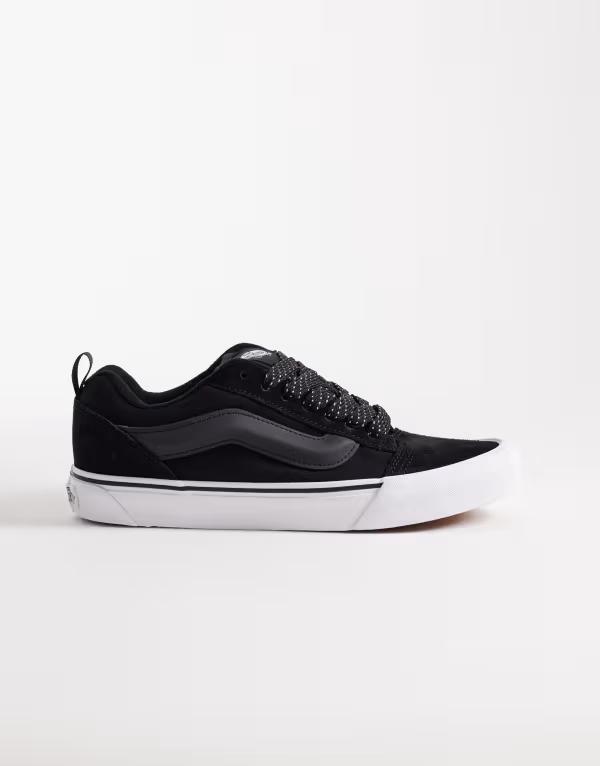 バンズ メンズ シューズ スニーカー Vans Knu Skool sneakers Black 黒いこと