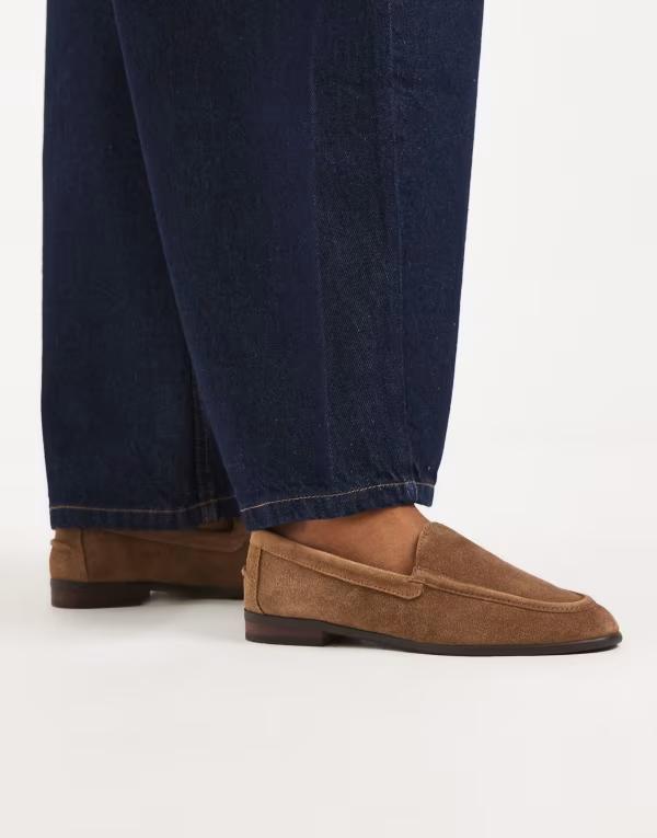 アルド レディース シューズ スリッポン・ローファー スエード Aldo Ambar loafers in light brown suede LIGHT BROWN ブラウン｜ReVida 店