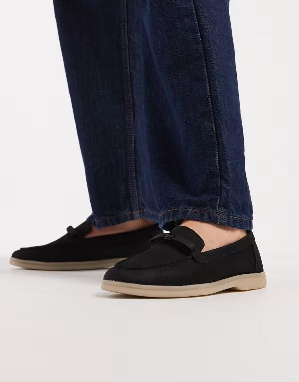 アルド レディース シューズ スリッポン・ローファー レザー Aldo Elizie-In loafers leather Black ブラック