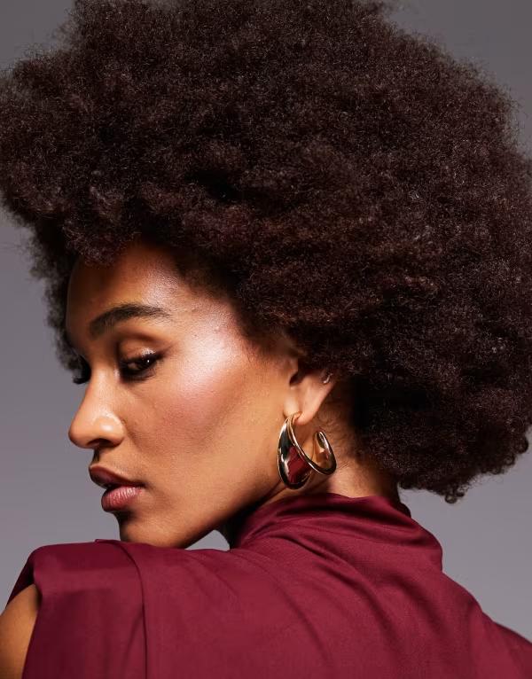 アルド レディース アクセサリー ピアス・イヤリング ALDO Viita molten thick hoops GOLD ゴールド
