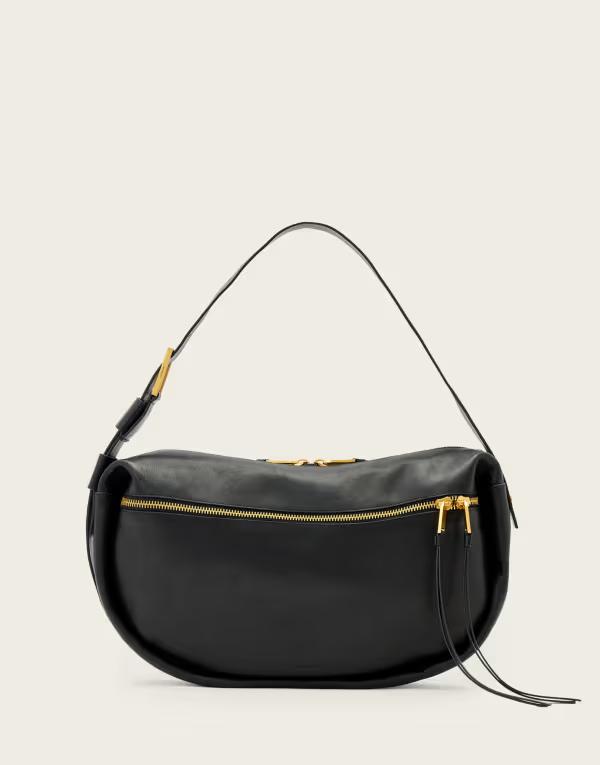 オールセインツ レディース 御徒面子 AllSaints Noemie shoulder bag black 黒いこと