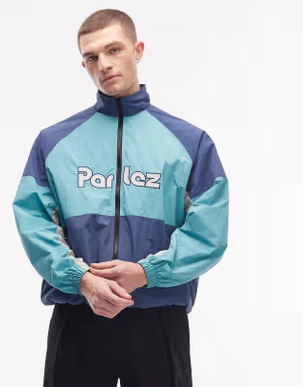 パルレ メンズ ボトムス ハーフパンツ・ショーツ ジャケット Parlez rail track jacket MID GREEN グリーン