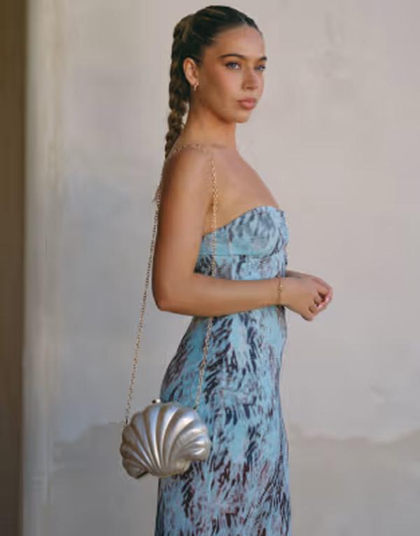 サウスビーチ レディース バッグ South Beach x Liv Silverman shell resin crossbody bag WHITE ホワイト 15,155円