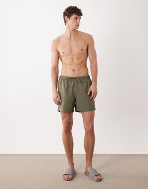 ジャック アンド ジョーンズ メンズ 水着 ハーフパンツ・ショーツ ショートパンツ Jack & Joneshort length swim shorts Dusty olive オリーブ