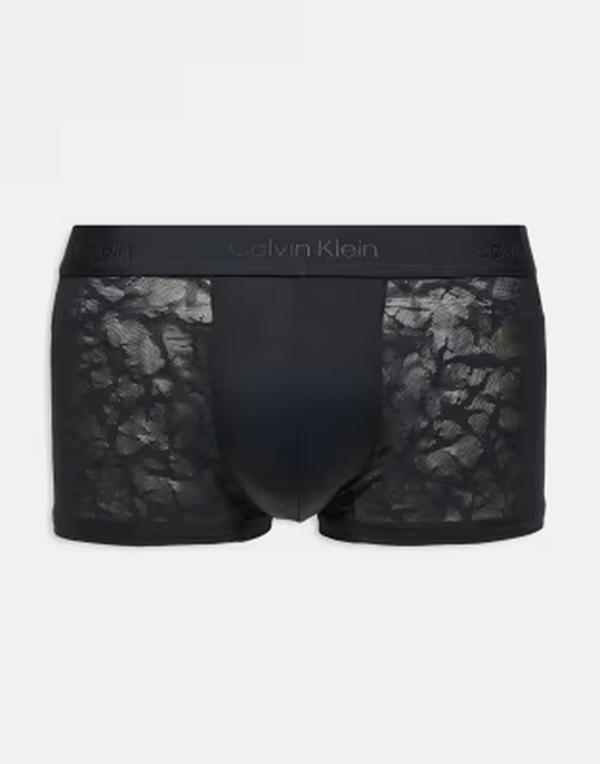 カルバンクライン メンズ アンダーウェア トランクス ローライズ Calvin Klein Sculpt low rise boxer briefs Black ブラック